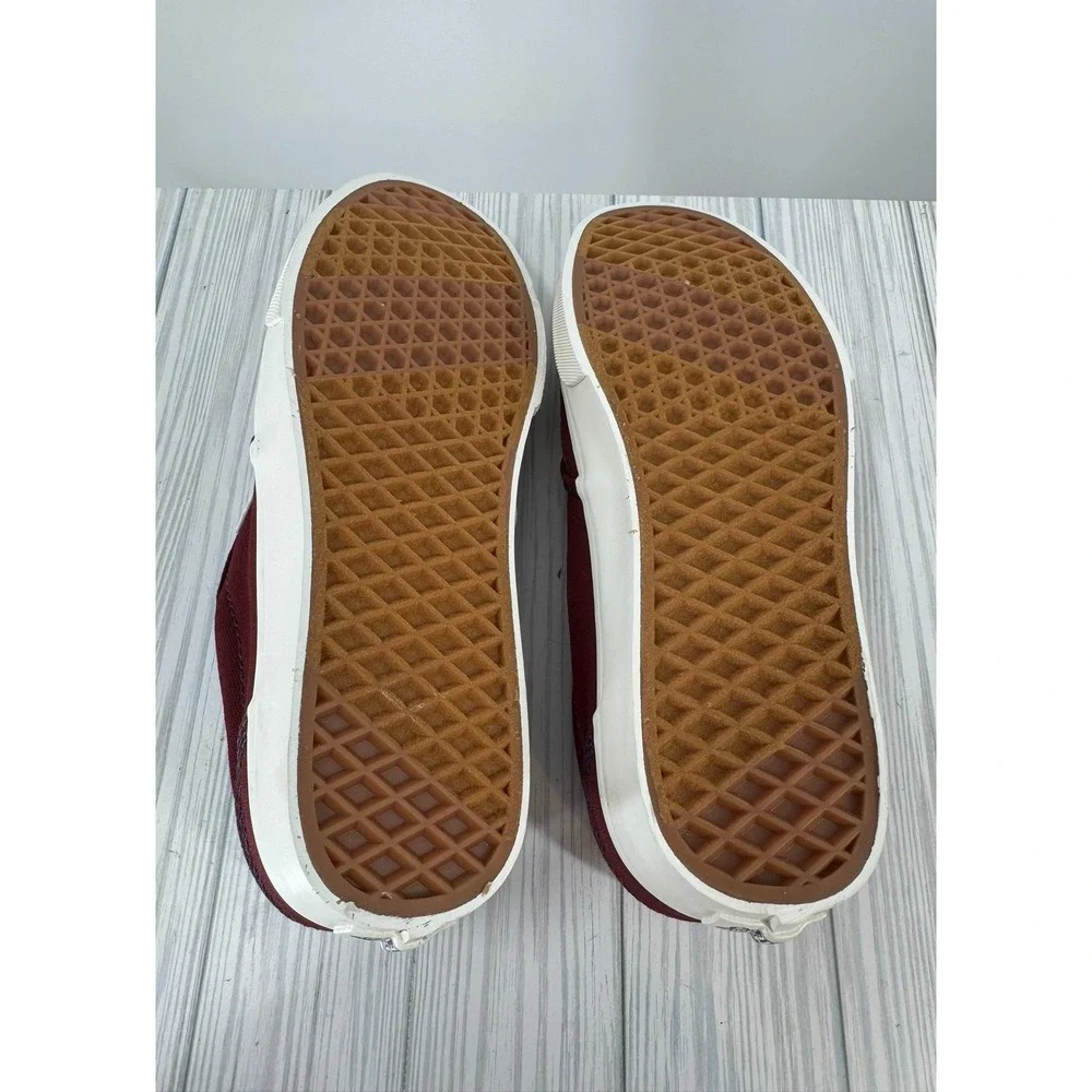 Vans Atwood Outdoor Port Royale Mens Size 8.5 Burgundy Canvas‎ Sneakers